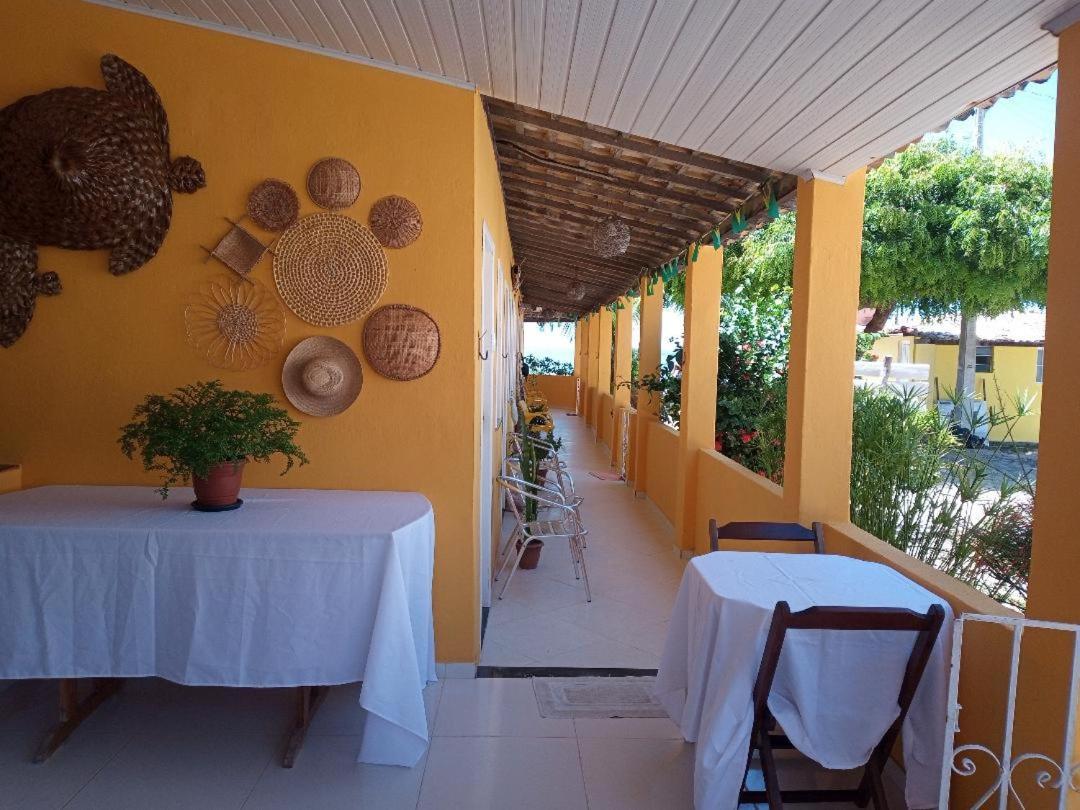 Pousada Grao De Areia Beira Mar มังกีเซโก ภายนอก รูปภาพ