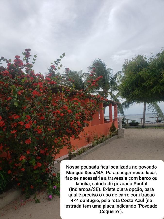 Pousada Grao De Areia Beira Mar มังกีเซโก ภายนอก รูปภาพ